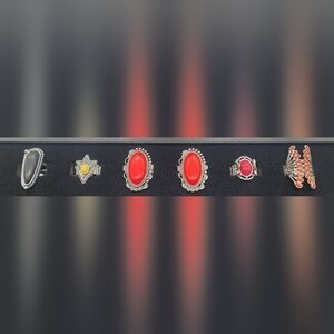 Paparazzi Jewelry Collection 6 Rings (Elegant Utopia)​​​